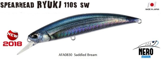 Spearhead Ryuki 110S SW AFA0830 / Saddled Bream ND