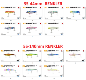MC Jigpara Blade JPB  75mm-18gr #36 Chart Back