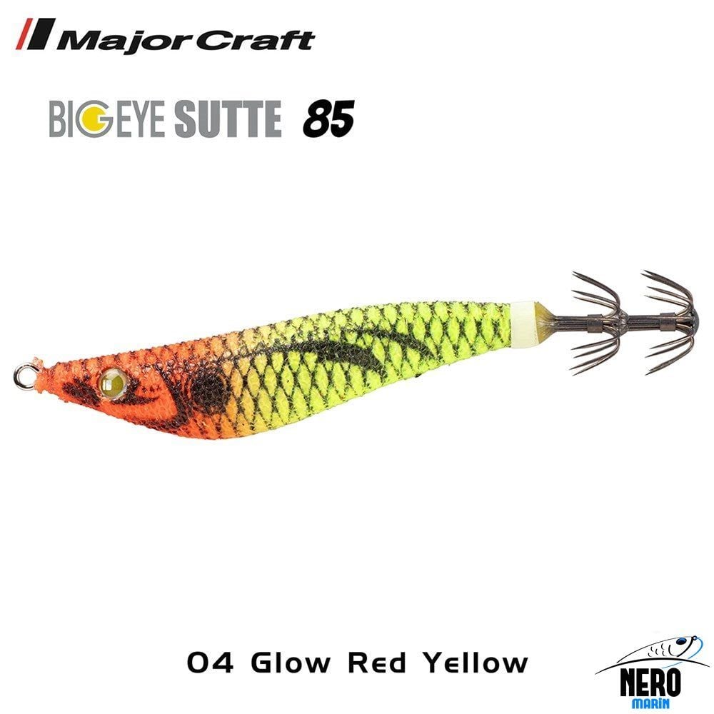 MC Çapari Kalamar Zokası BES-85#004 Glow Red Yellow