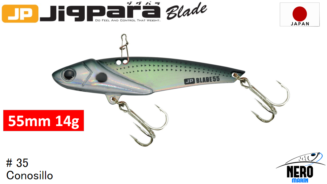 MC Jigpara BladeJPB 55mm-14gr #35 Conosillo