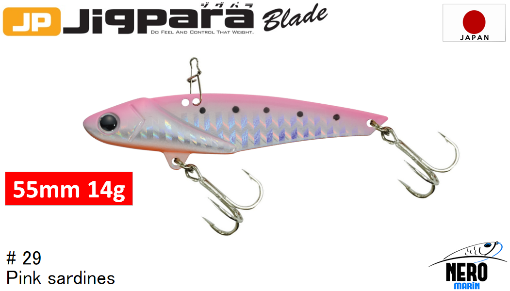 MC Jigpara BladeJPB 55mm-14gr #29 Pink Sardine