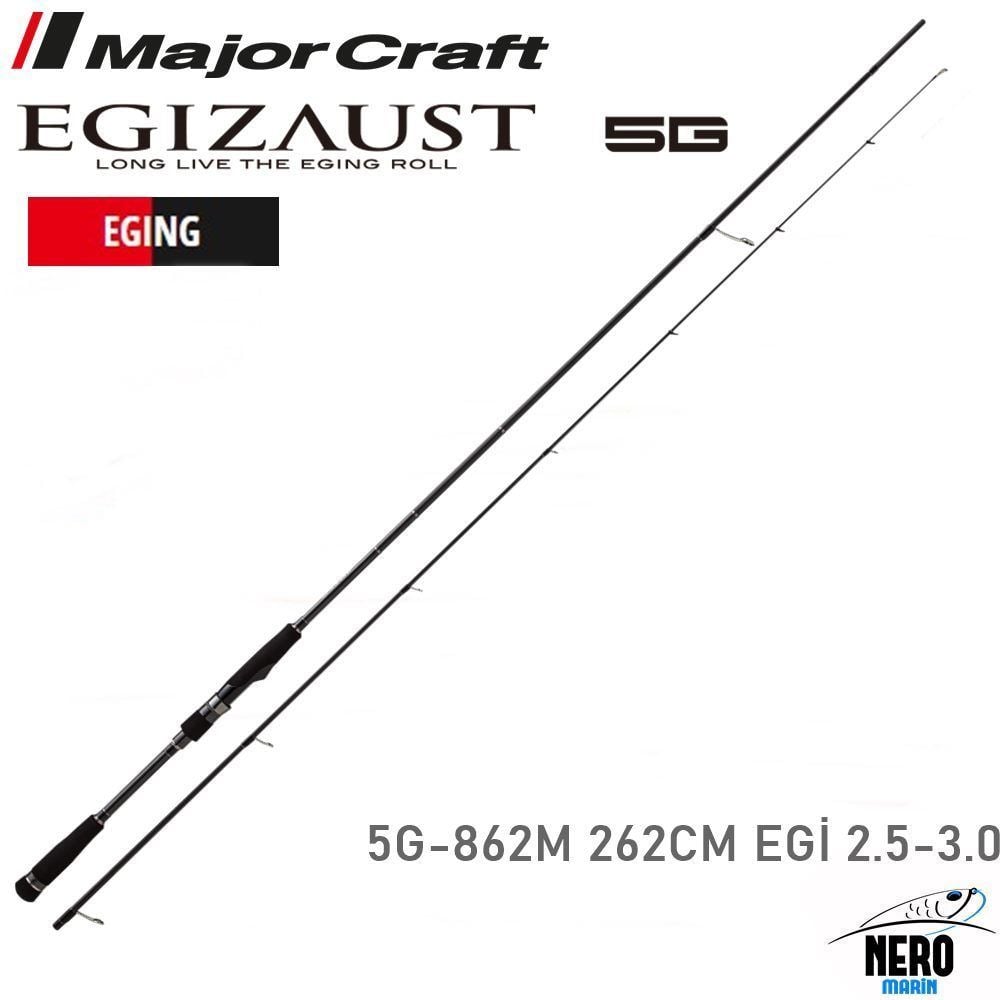 Egizaust 5G EZ-5/862M Eging Spin kamış 262 cm