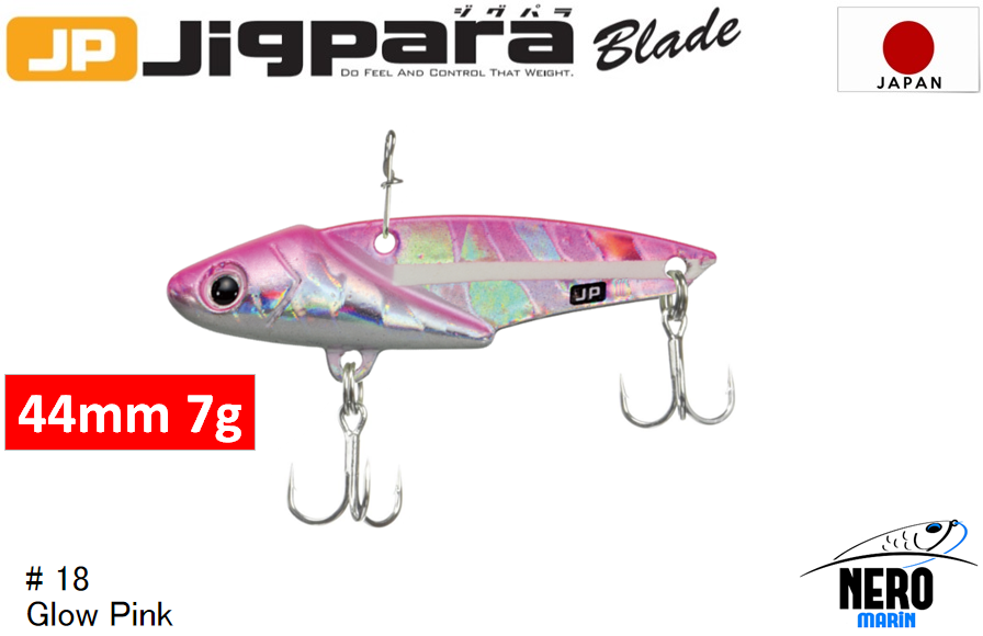 MC Jigpara Blade JPB 44mm-7gr #18 Glow Pink