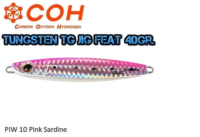 COH Tungsten TG Feat Jig 40gr. PIW010 Pink Sardine