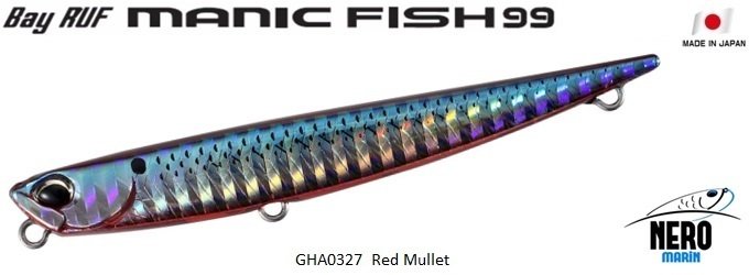 Duo Bay Ruf Manic Fish 99 GHA0327 / Red Mullet