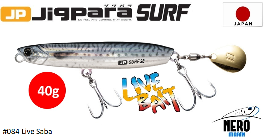 MC Jigpara Surf JPSURF-40gr.#84 Live Saba