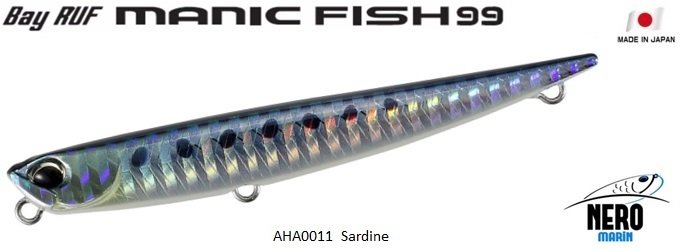 Duo Bay Ruf Manic Fish 99 AHA0011 / Sardine