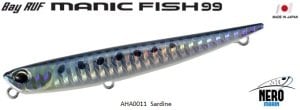 Duo Bay Ruf Manic Fish 99 AHA0011 / Sardine