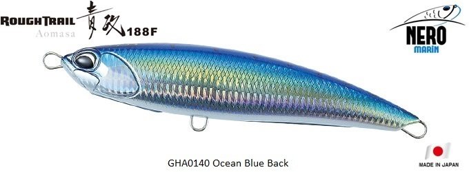 Rough Trail Aomasa 188F  GHA0140 / Ocean Blue Back