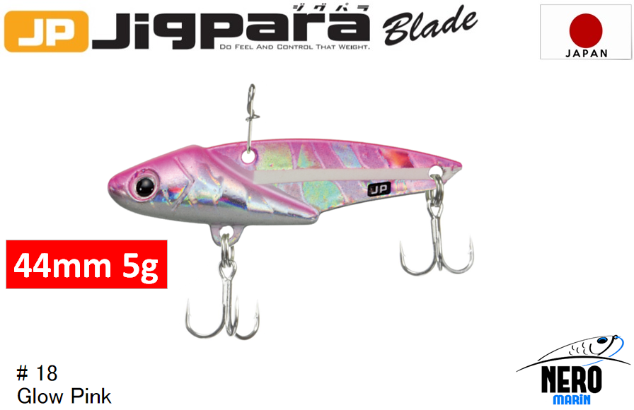 MC Jigpara Blade JPB 44mm-5gr #18 Glow Pink