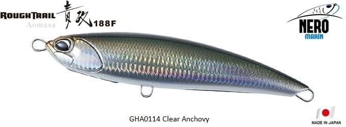 Rough Trail Aomasa 188F  GHA0114 / Clear Anchovy