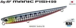 Duo Bay Ruf Manic Fish 99 ABA0030 / Sardine RB