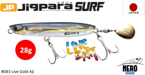 MC Jigpara Surf JPSURF-28gr.#83 Live Gold Aji