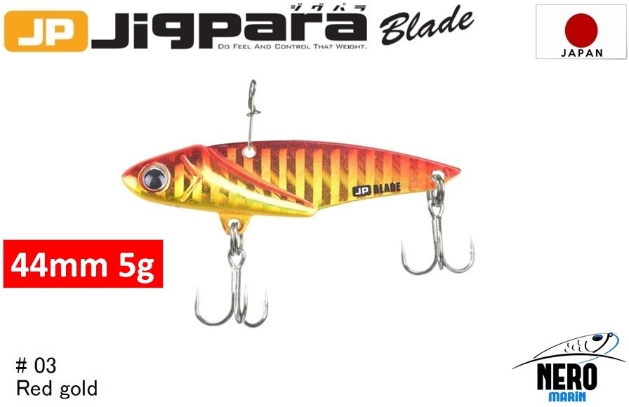 MC Jigpara Blade JPB 44mm-5gr #03 Red Gold
