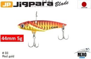 MC Jigpara Blade JPB 44mm-5gr #03 Red Gold