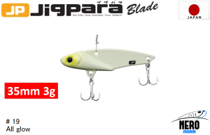 MC Jigpara Blade JPB 35mm-3gr #19 All Glow