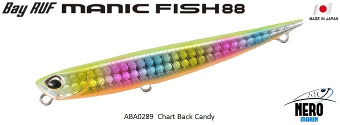 Bay Ruf Manic Fish 88  ABA0289 / Chart Back Candy