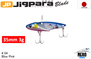 MC Jigpara Blade JPB 35mm-3gr #04 Blue Pink