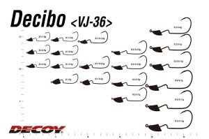 Decoy VJ-36 Decibo Jighead #1/0 1.8gr (4 Adet / Paket)