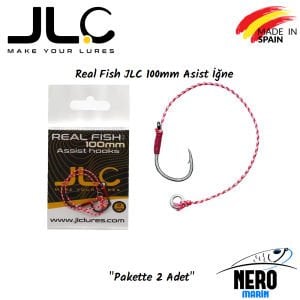 JLC Real Fish 100mm Asist İğne 2 Adet/Paket