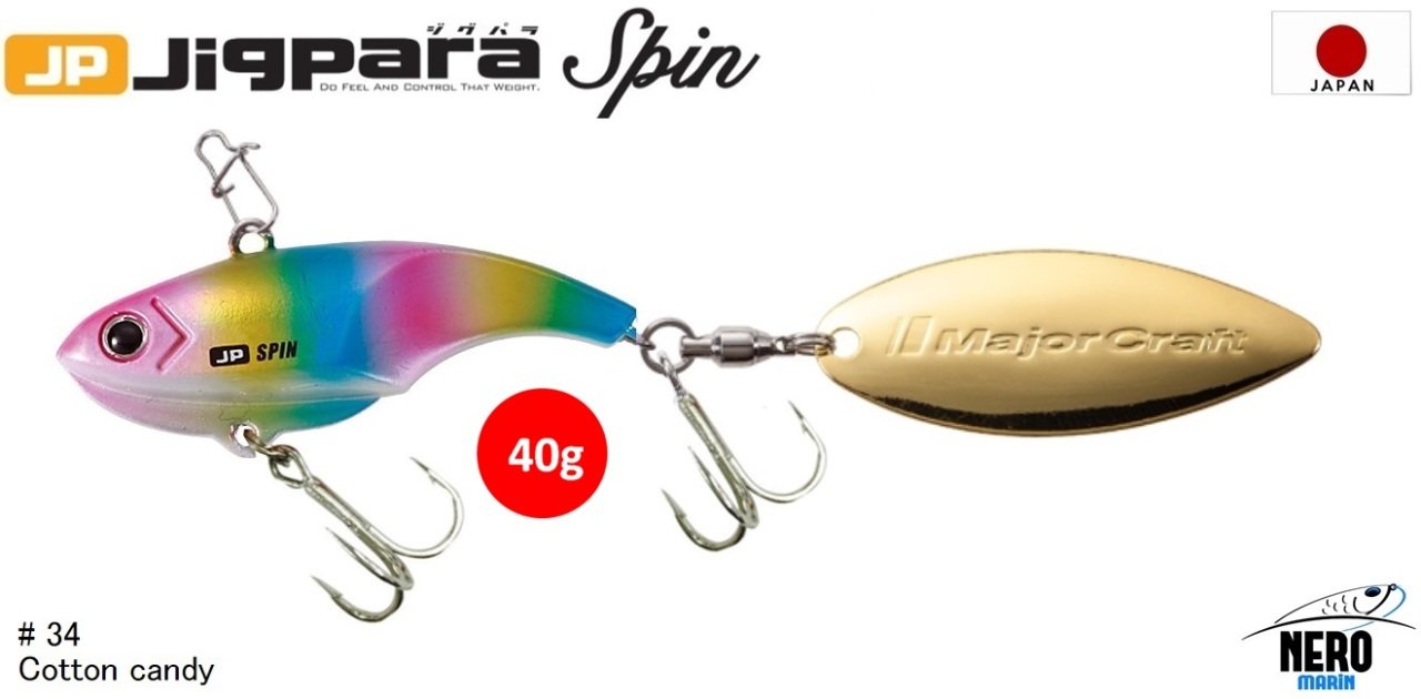 MC Jigpara Spin JPSPIN-40#34 Cotton Candy