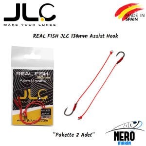 JLC Real Fish 130mm Asist İğne 2 Adet/Paket
