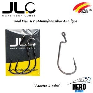 JLC Real Fish 160mm ve Zanzibar Ana İğne 2 adet / paket