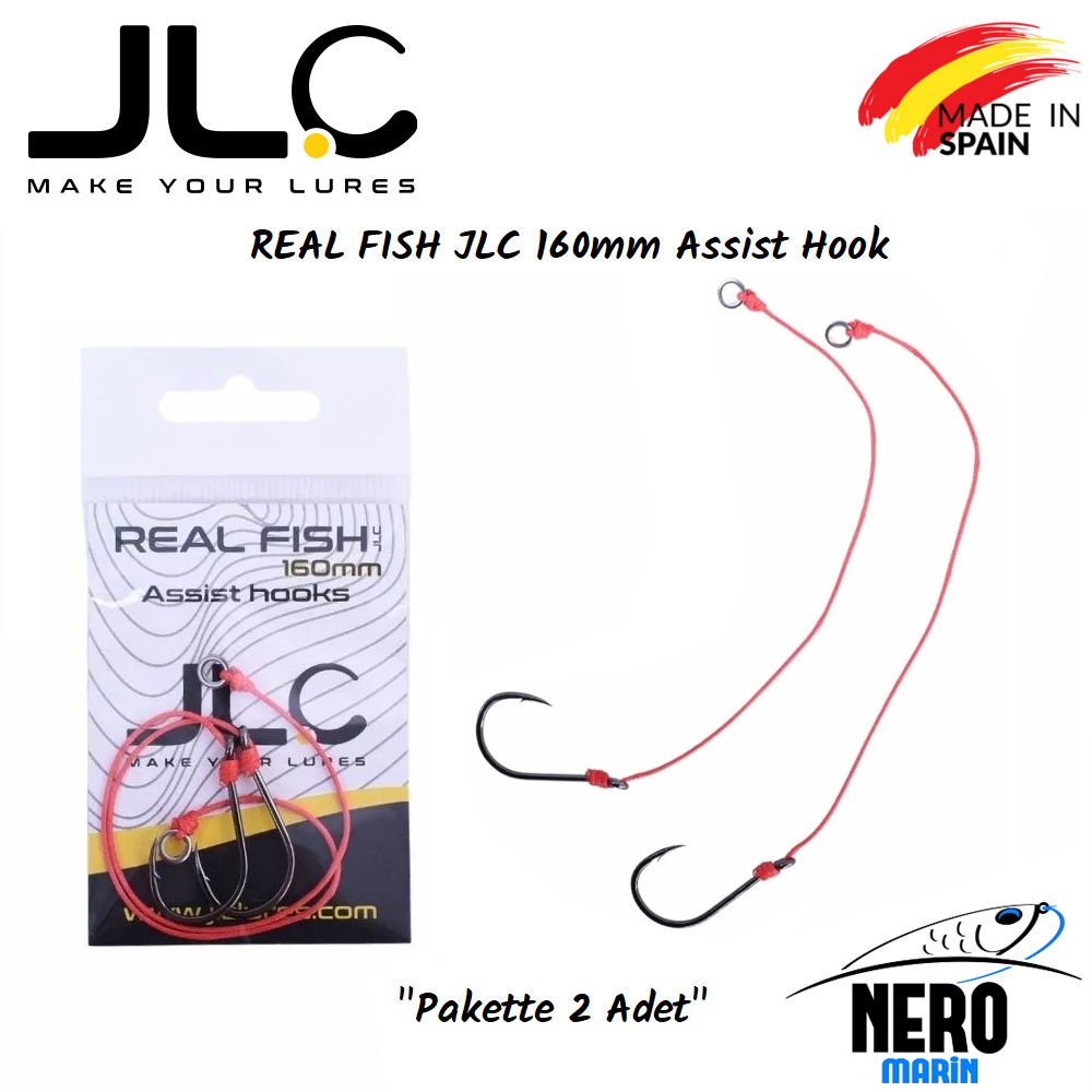 JLC Real Fish 160mm Asist İğne 2 Adet/Paket