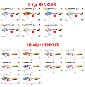 MC Jigpara Spin JPSPIN-40#09 Yellow Chart