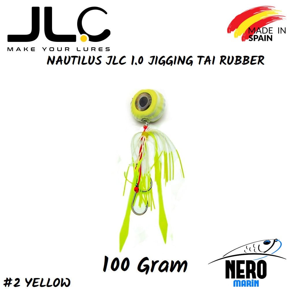 JLC Nautilus 1.0 Tai Rubber 100gr. #2 Yellow