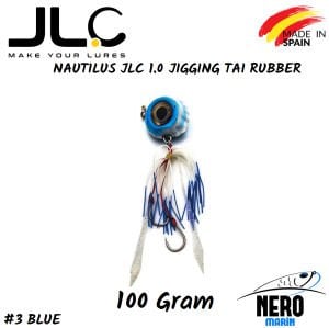 JLC Nautilus 1.0 Tai Rubber 100gr. #3 Blue