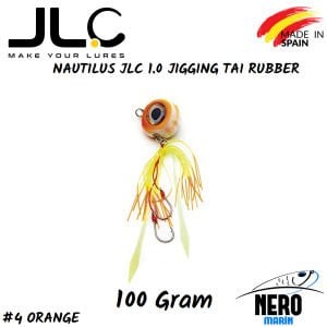 JLC Nautilus 1.0 Tai Rubber 100gr. #4 Orange