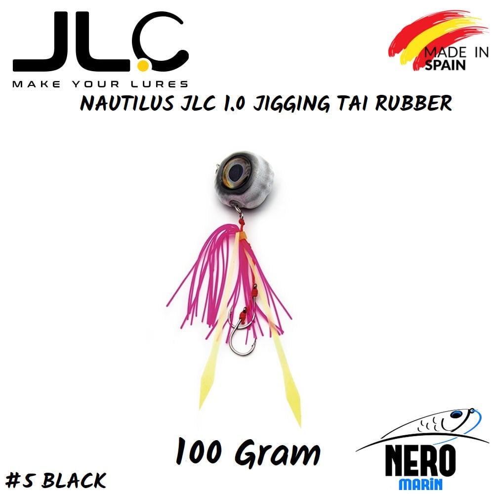 JLC Nautilus 1.0 Tai Rubber 100gr. #5 Black