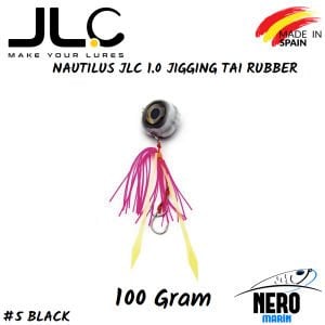 JLC Nautilus 1.0 Tai Rubber 100gr. #5 Black