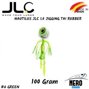 JLC Nautilus 1.0 Tai Rubber 100gr. #6 Green