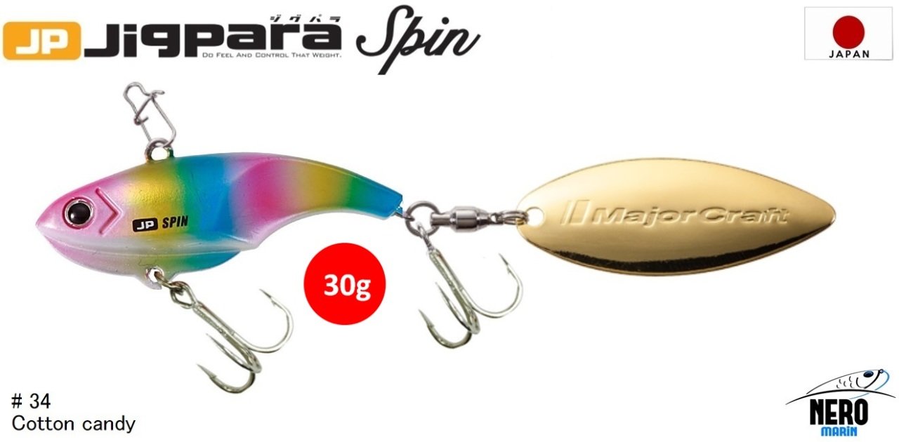 MC Jigpara Spin JPSPIN-30#34 Cotton Candy