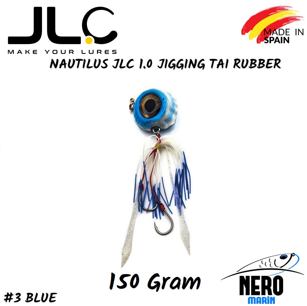 JLC Nautilus 1.0 Tai Rubber 150gr. #3 Blue