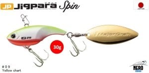 MC Jigpara Spin JPSPIN-30#09 Yellow Chart