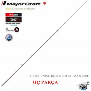 MC New Crostage CRXJ-B70MTR/DTR Tai Rubber Kamış 213cm Max 160g UÇ PARÇA