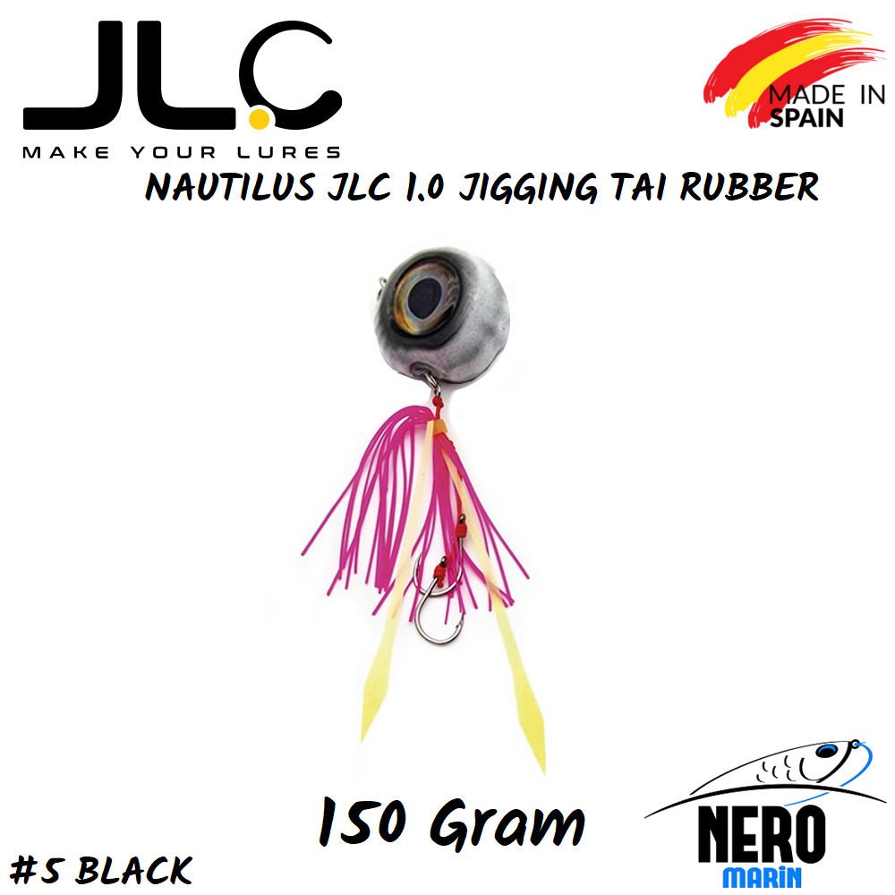 JLC Nautilus 1.0 Tai Rubber 150gr. #5 Black