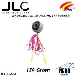 JLC Nautilus 1.0 Tai Rubber 150gr. #5 Black