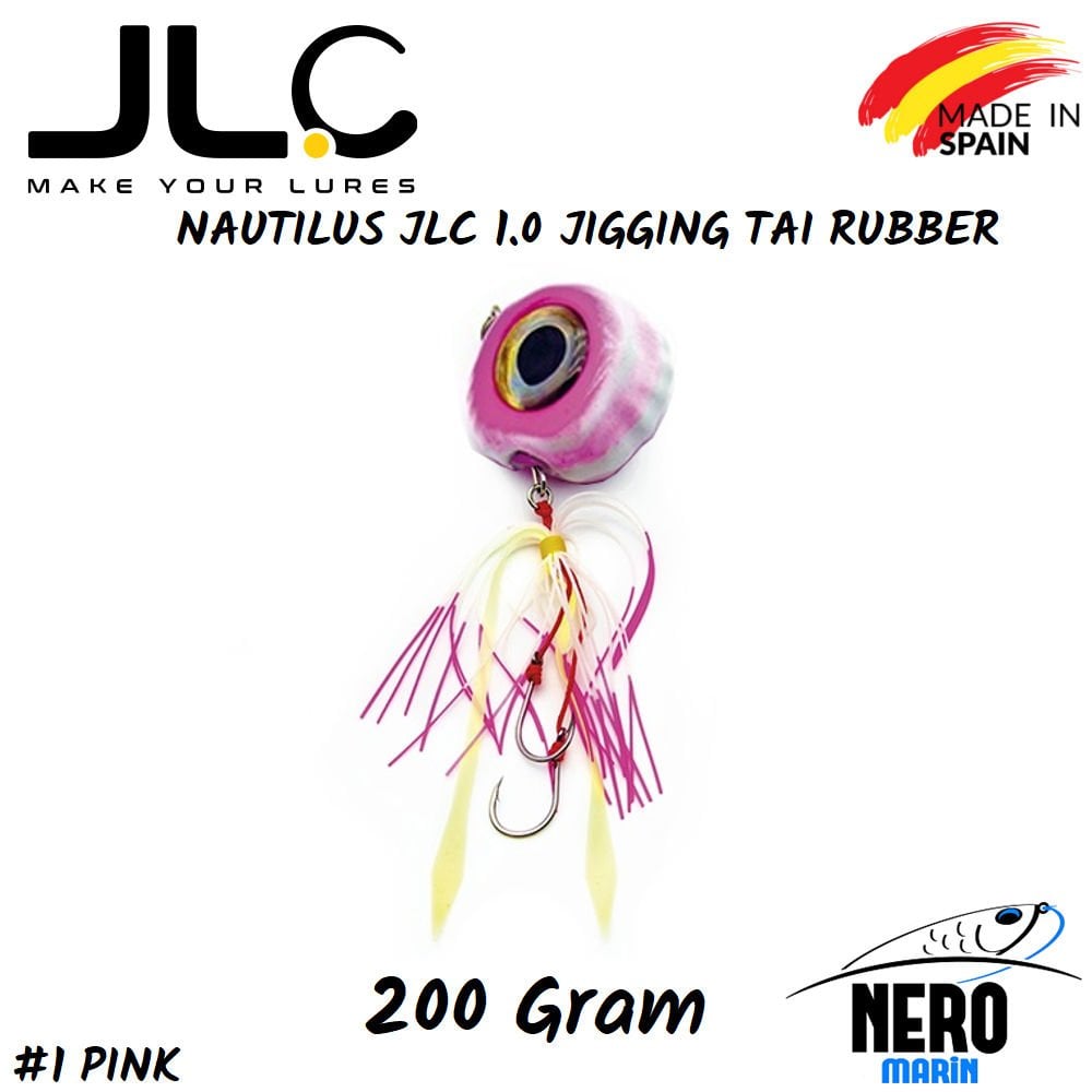 JLC Nautilus 1.0 Tai Rubber 200gr. #1 Pink