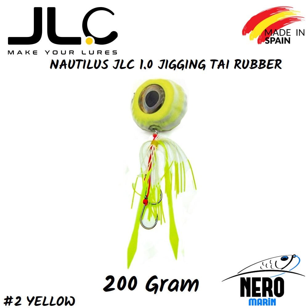JLC Nautilus 1.0 Tai Rubber 200gr. #2 Yellow