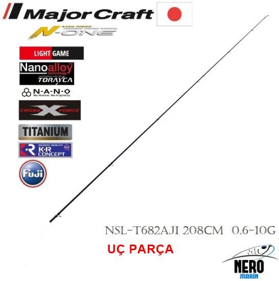 MC N-One NSL-T682AJI LRF Aji Kamış Tubular Uç 208cm 0.6-10g UÇ PARÇA