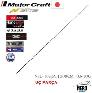 MC N-One NSL-T682AJI LRF Aji Kamış Tubular Uç 208cm 0.6-10g UÇ PARÇA