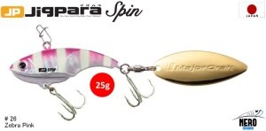 MC Jigpara Spin JPSPIN-25#26 Zebra Pink