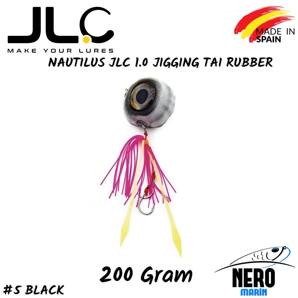 JLC Nautilus 1.0 Tai Rubber 200gr. #5 Black