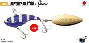 MC Jigpara Spin JPSPIN-25#24 Zebra Purple