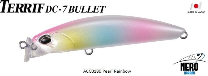 Terrif DC- 7 Bullet  ACC0180 / Pearl Rainbow