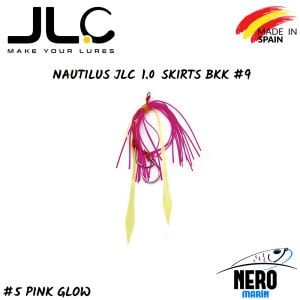 JLC Nautilus 1.0 Tai Rubber Yedek Etek BKK #9 İğne #5 Pink Glow